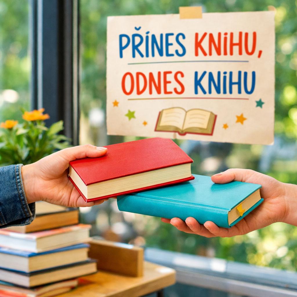 Knižní swap - přines knihu, odnes knihu